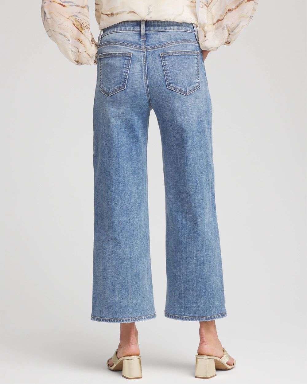 Girlfriend Cropped Wide-Leg Jean | Chico's